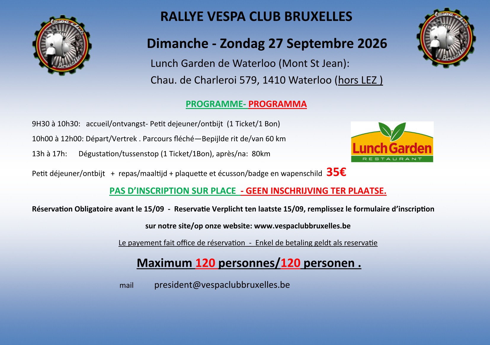 VC Brussel — 27 september