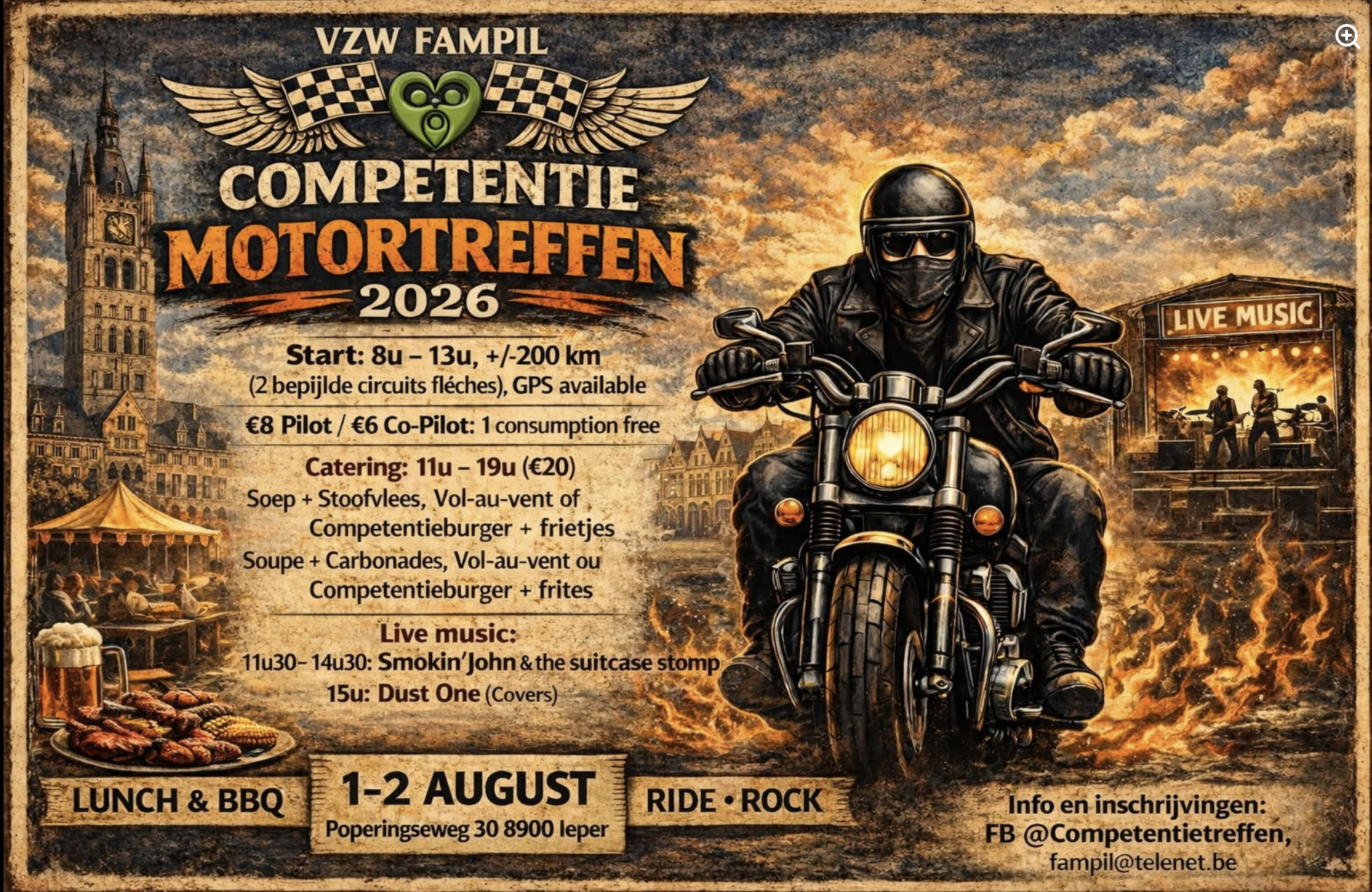 Competentietreffen — 1–2 augustus